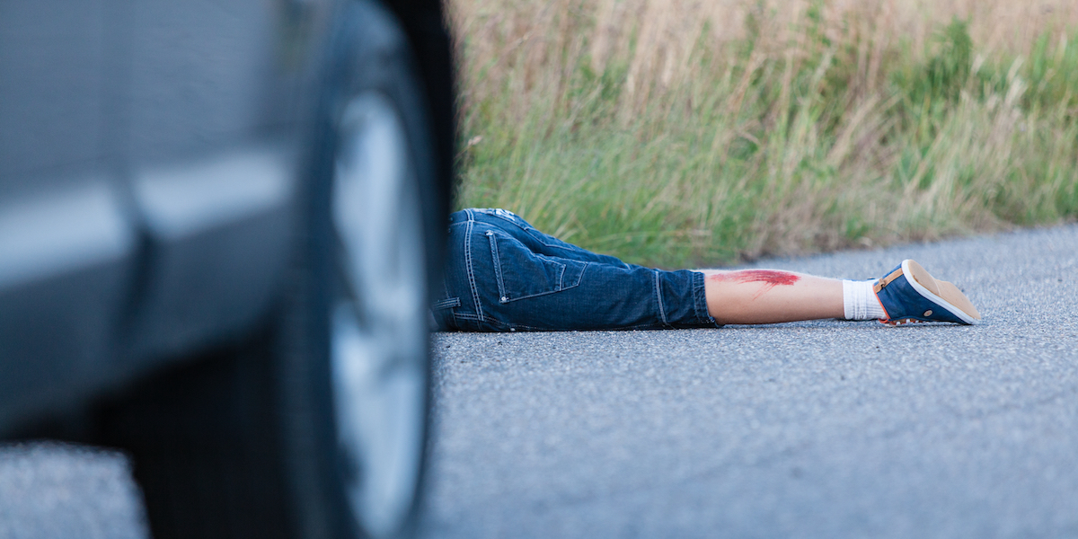 Photo of a Hit and Run Accident